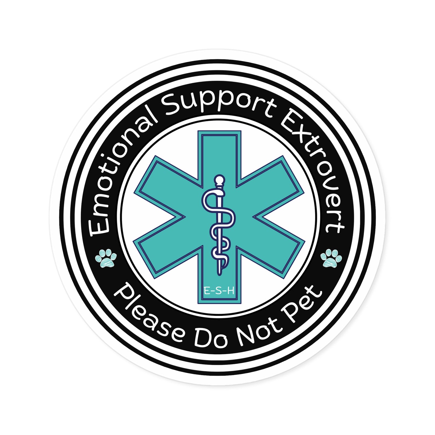 Emotional Support Extrovert Sticker