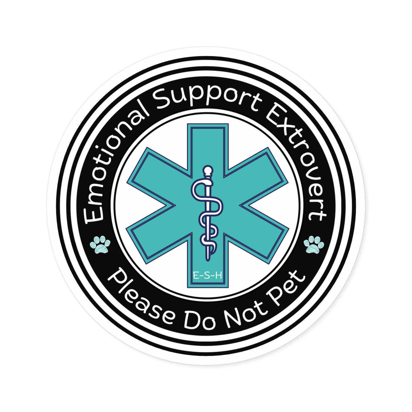 Emotional Support Extrovert Sticker
